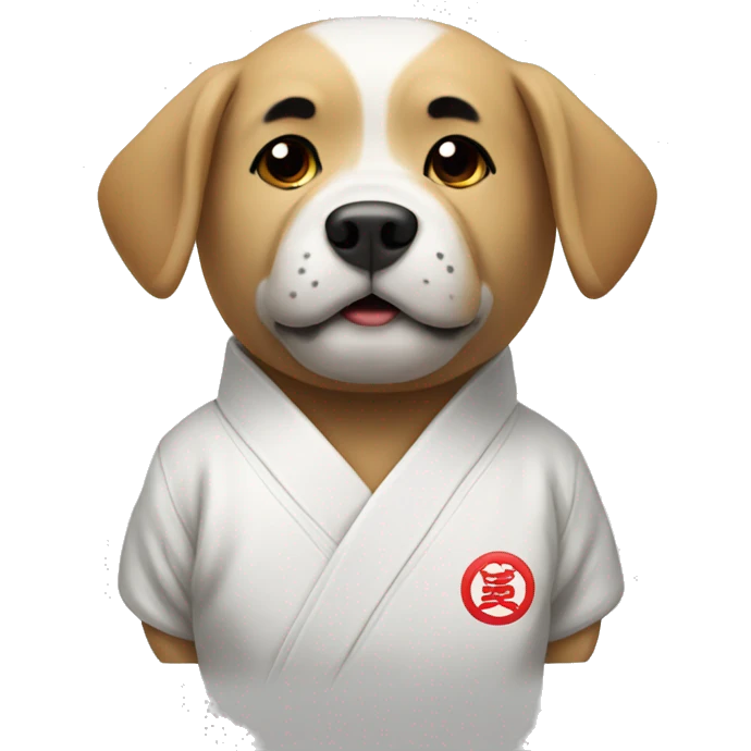dog judo emoji