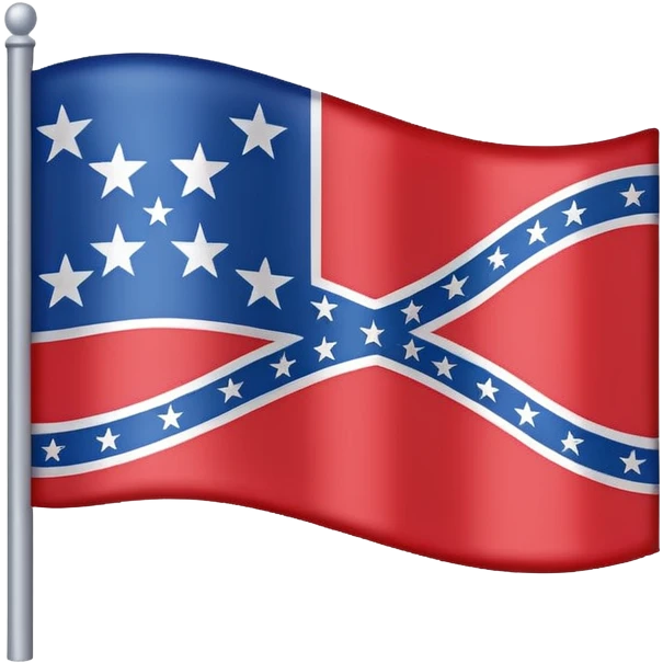 Confederate flag emoji