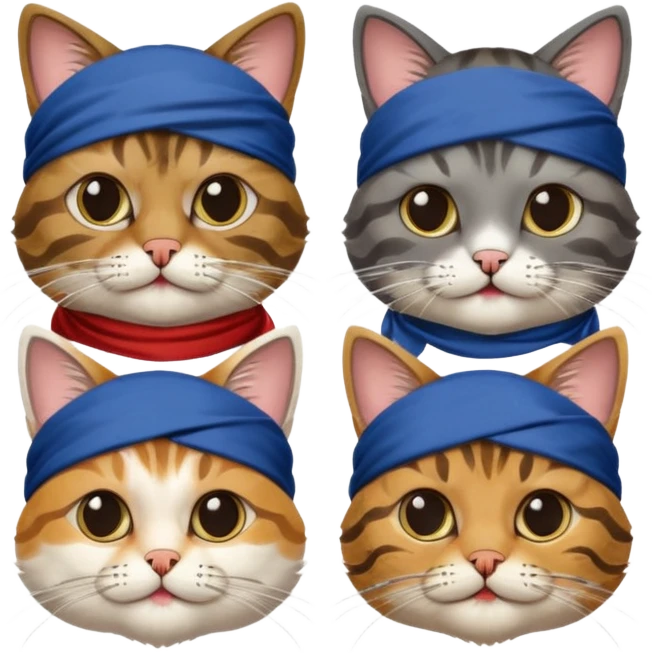 pirate cats emoji