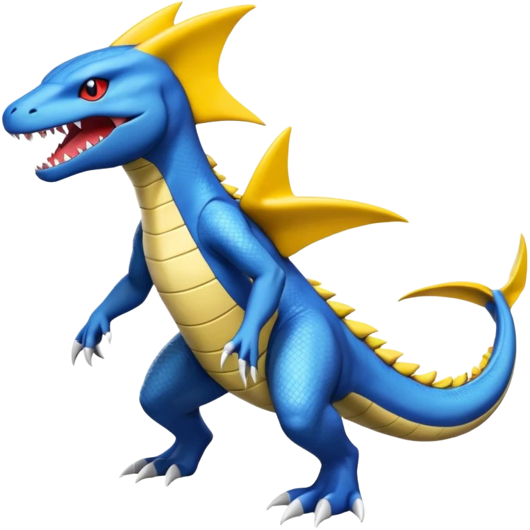 Salandit-Veemon-Sharpedo-Garchomp-Ampharos-fusion emoji