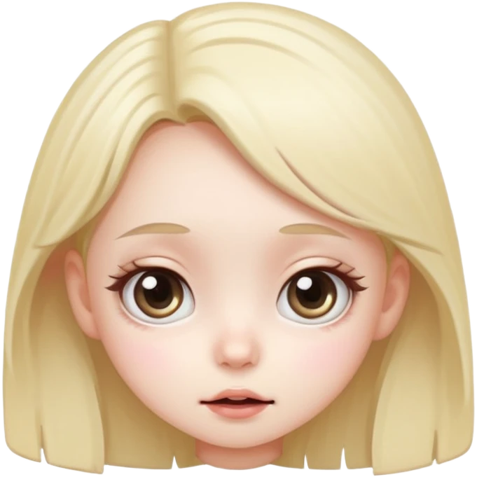 Kawaii girl emoji