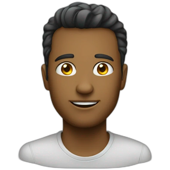 personne avec beaucoup de bouton emoji