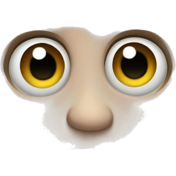 Big eyes emoji