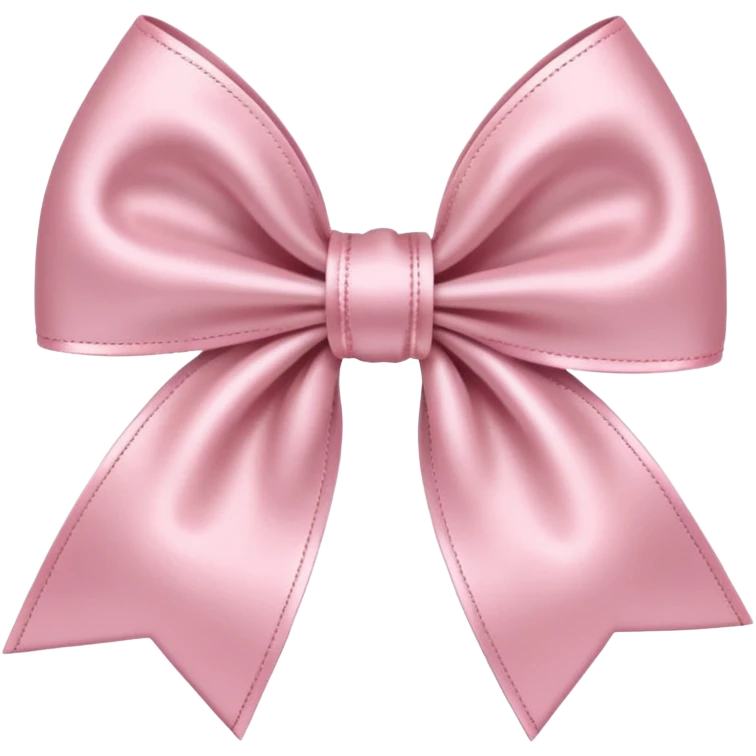 Cute light pink bow  emoji