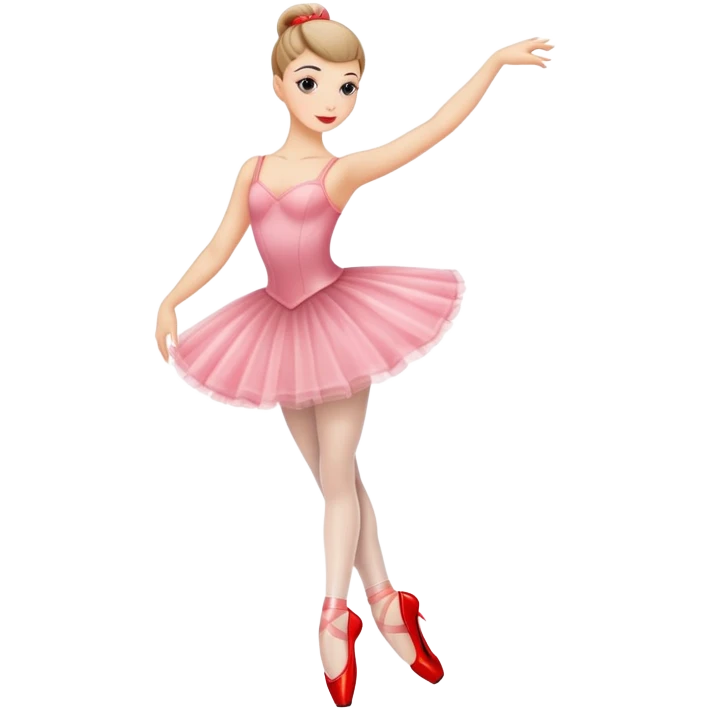 Bailarina con tacones rojos emoji