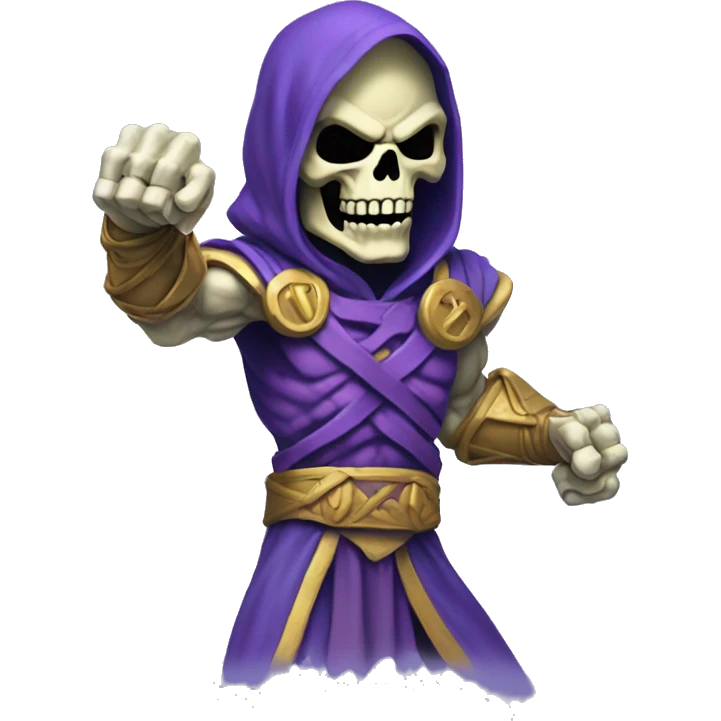 skeletor shaking fist emoji