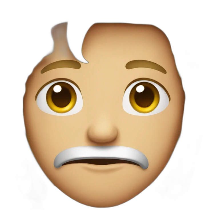 dull face emoji