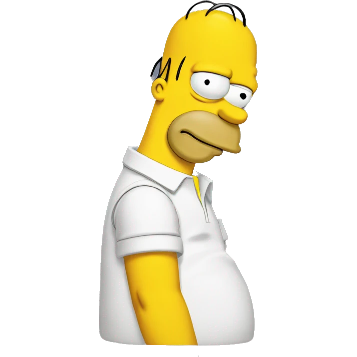 Homer simpson emoji