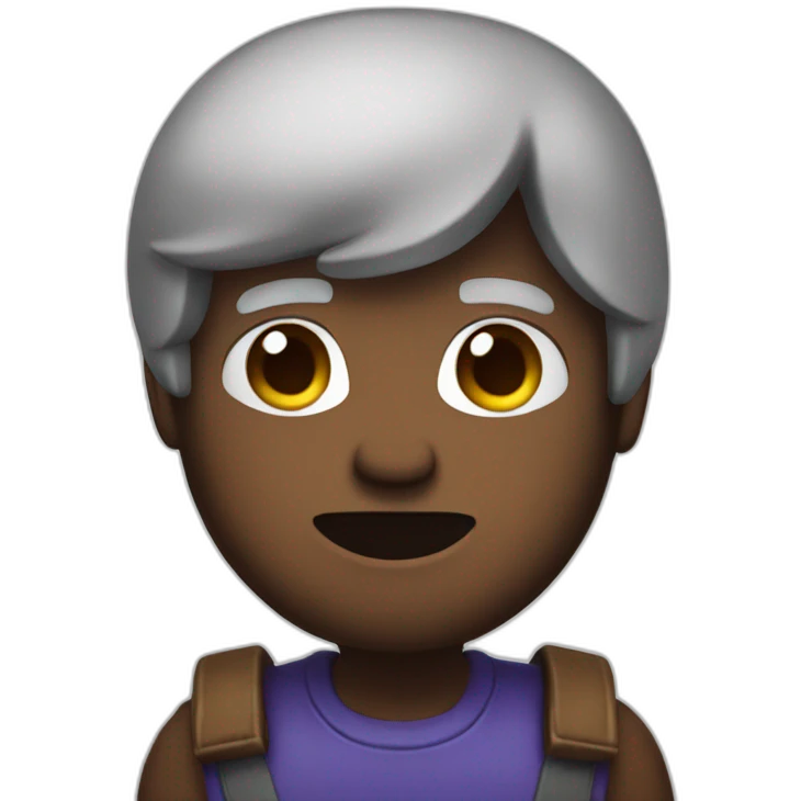 Character from the videogame among us emoji