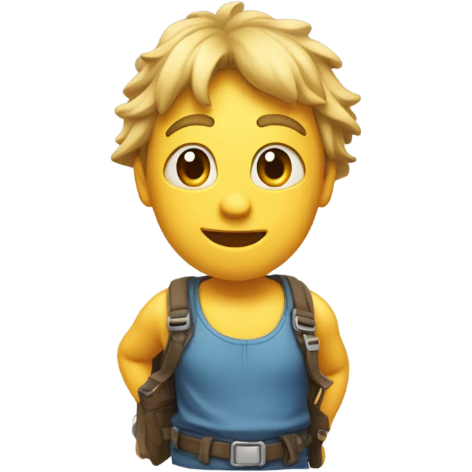 a emoji like"🚶" but replaced with the "🥷" emoji emoji