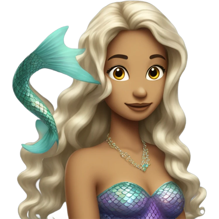 mermaid of the sea no woke emoji