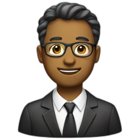 lawyer with a stem emoji