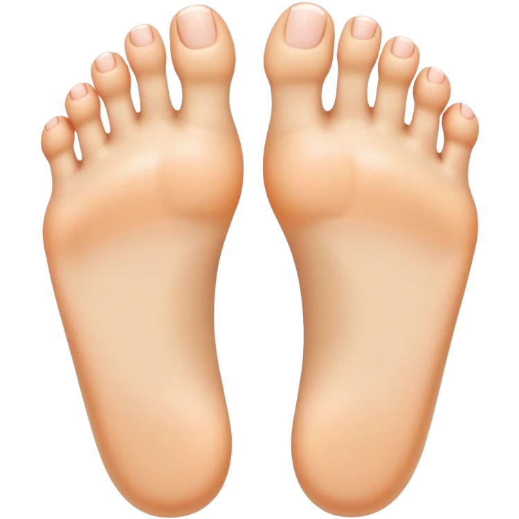 foot with spread toes emoji