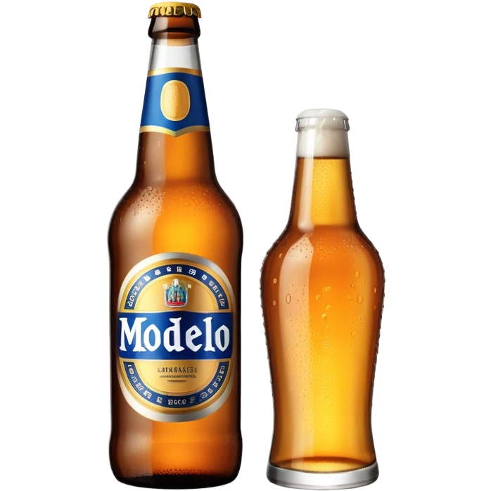 Modelo beer bottle emoji