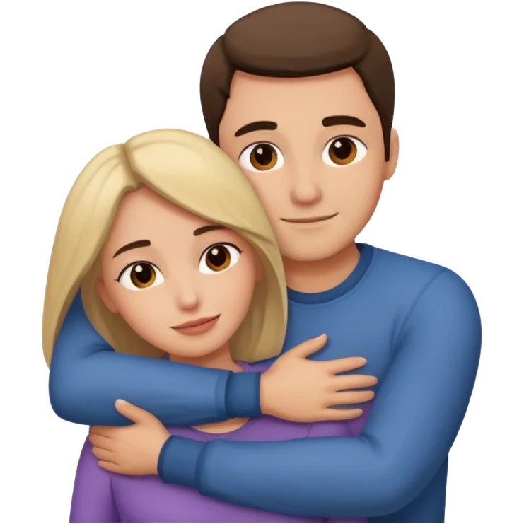 رجل لاصق على امراة من خلف emoji