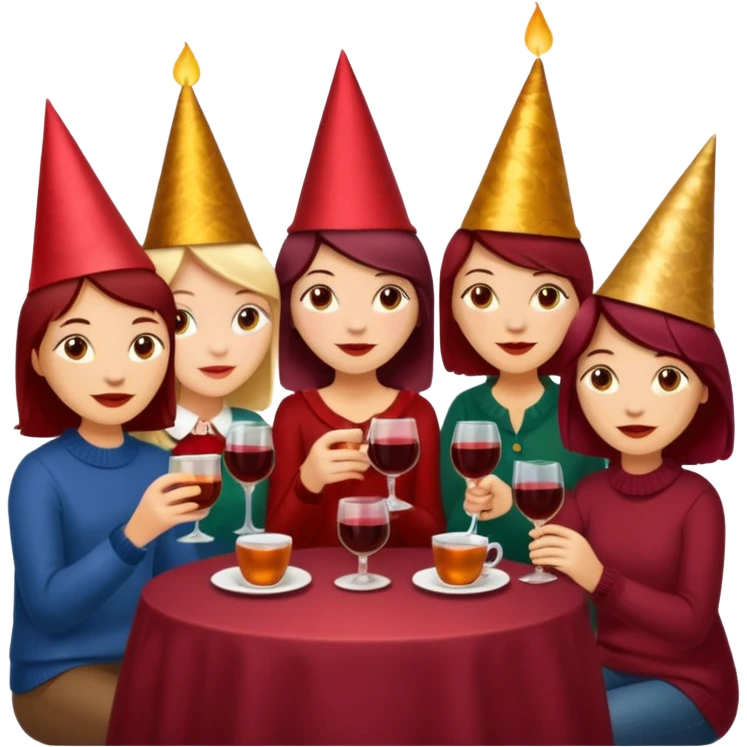 mulled wine party emoji