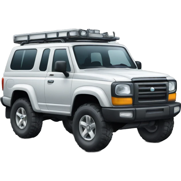 A Four Wheel drive car  emoji