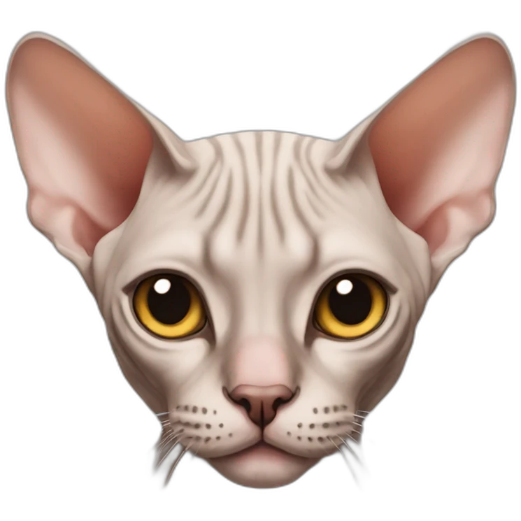 sphynx cat  emoji