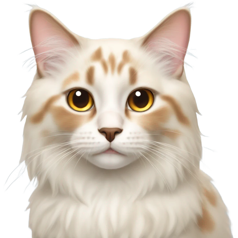 flame point ragdoll cat emoji