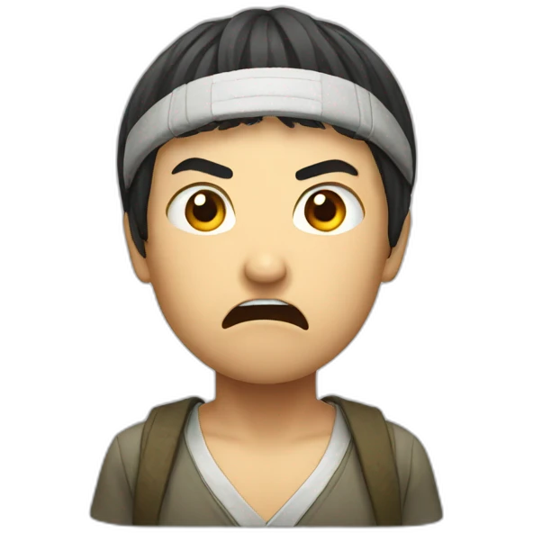 Japanese angry emoji