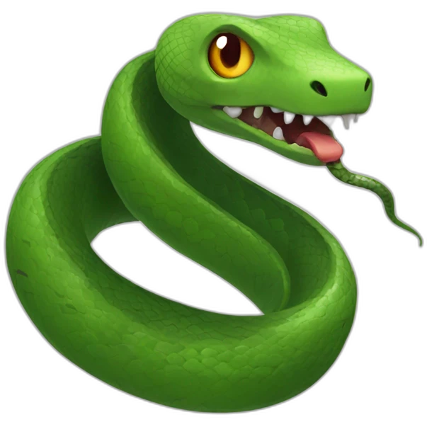 Danger snake emoji