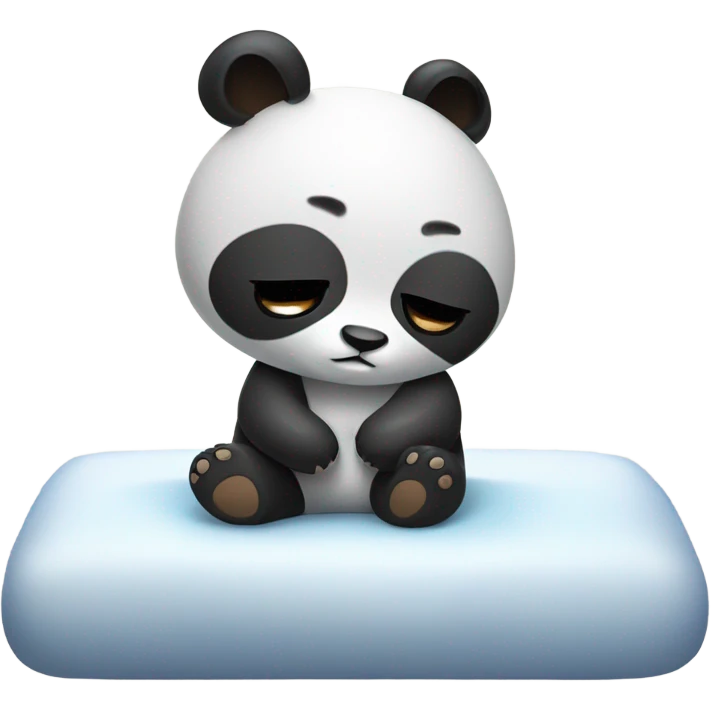 panda in a massage emoji