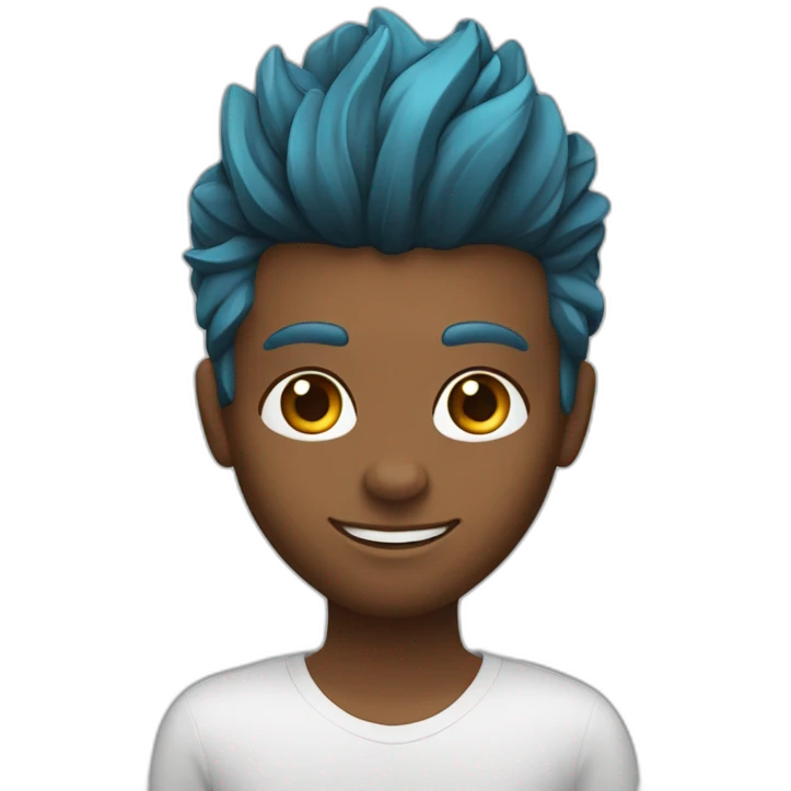 Tesoura de cabeleireiros e pincel de hair color emoji