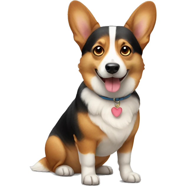 Dog corgi emoji