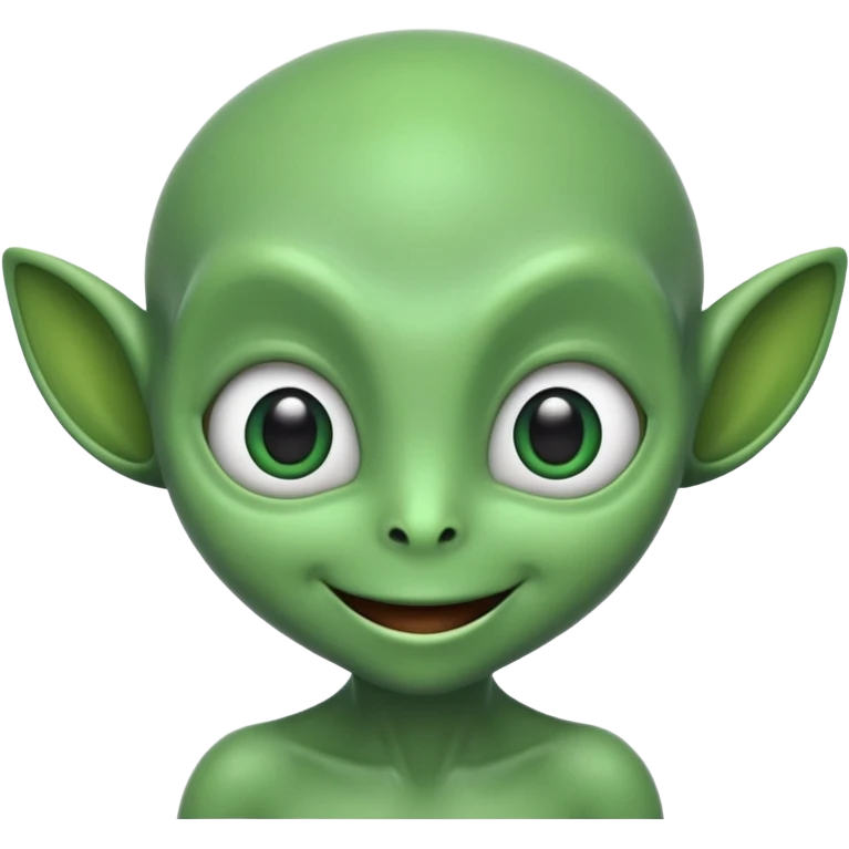 I want you to create an alien just like kaddu from movie koi mil gya emoji
