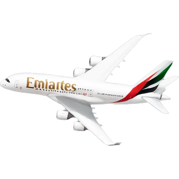 Emirates airline tail emoji