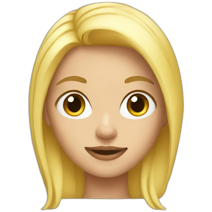 Blondy emoji