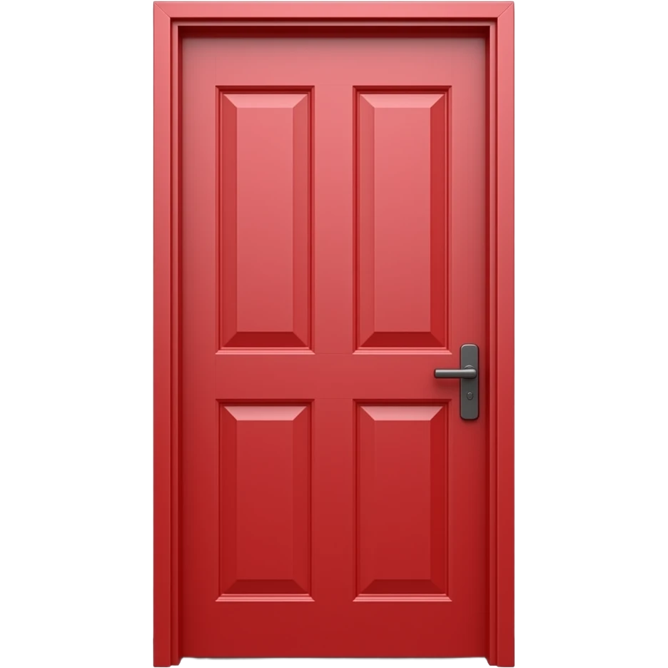 Red door emoji
