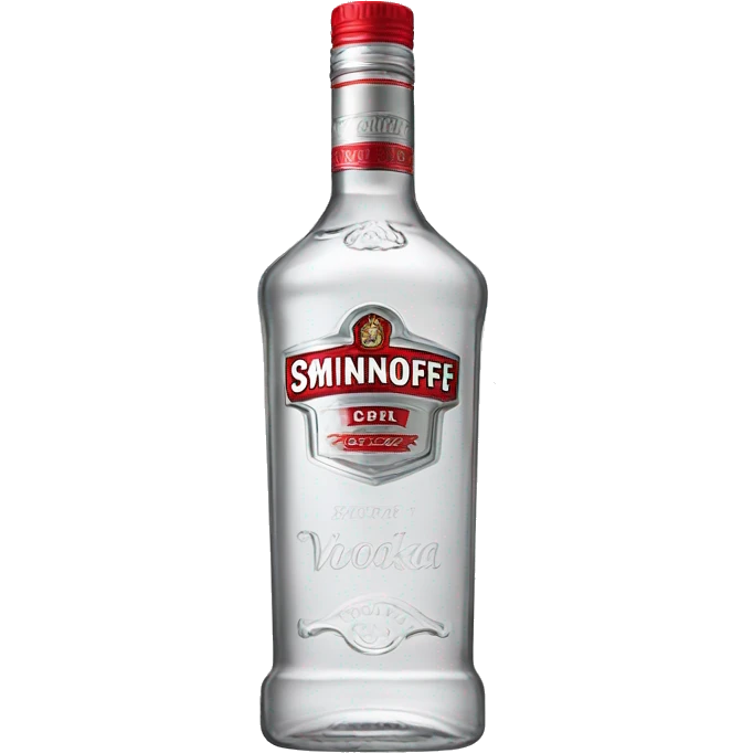 Smirnoff vodka clear emoji