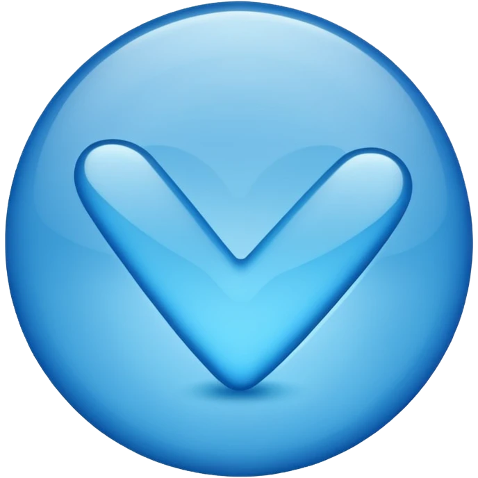 Mavi tik instegram emoji