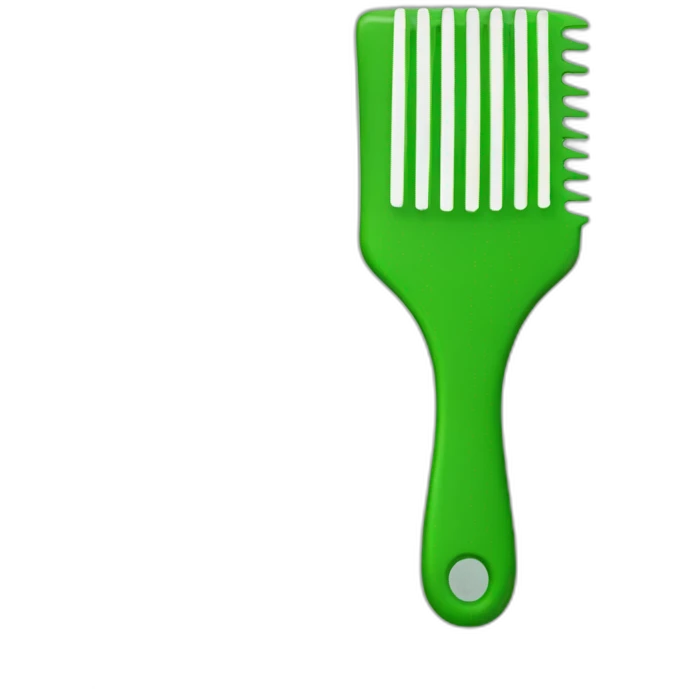 comb green emoji