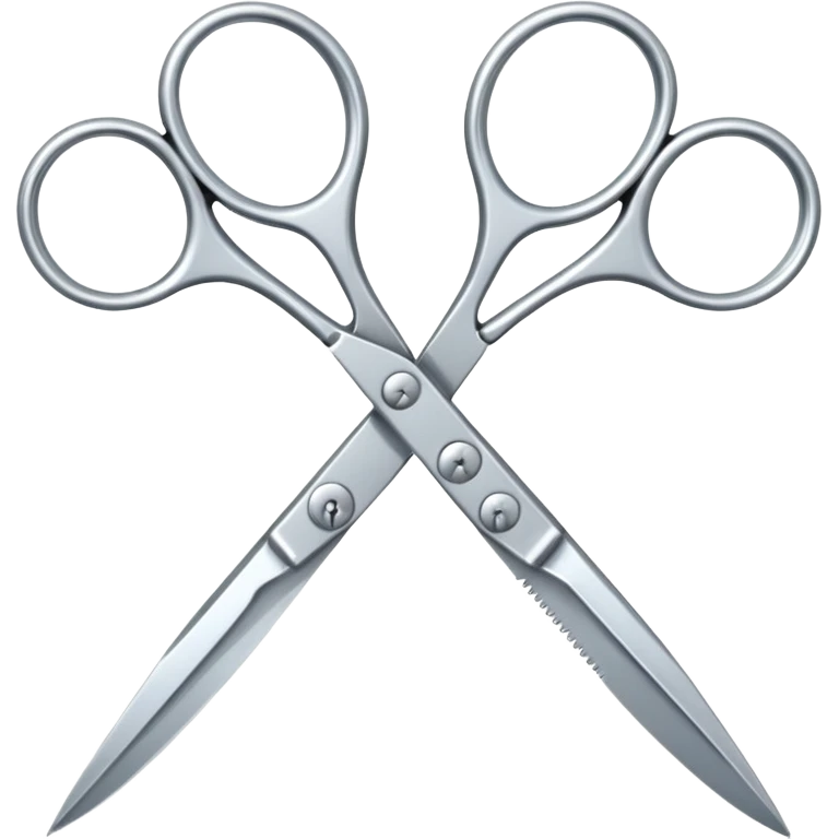 2 Scissors mirrored emoji