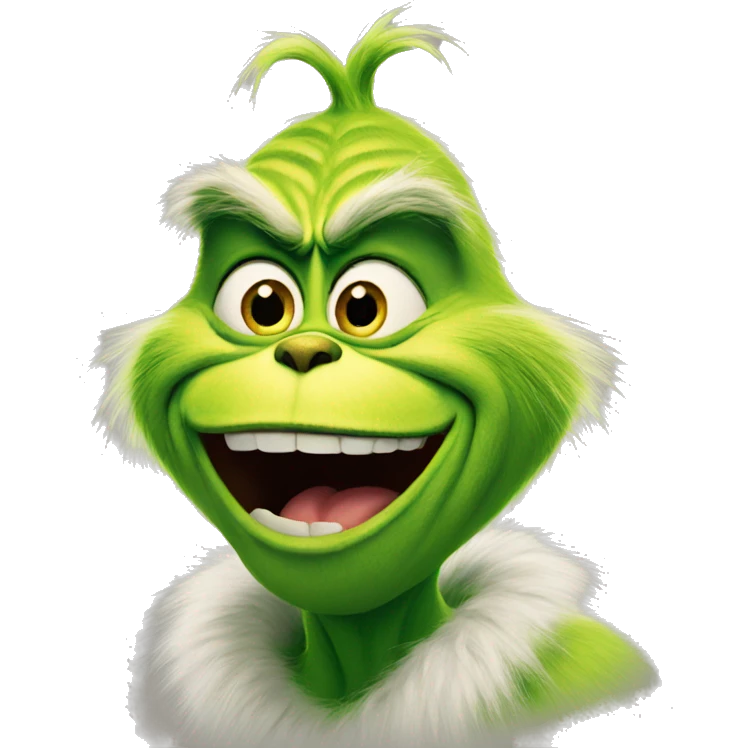 The grinch emoji