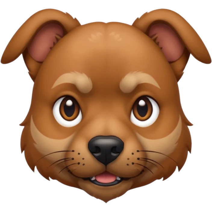 dog with lot of tattoos emoji