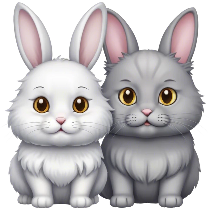 rabbit cat emoji