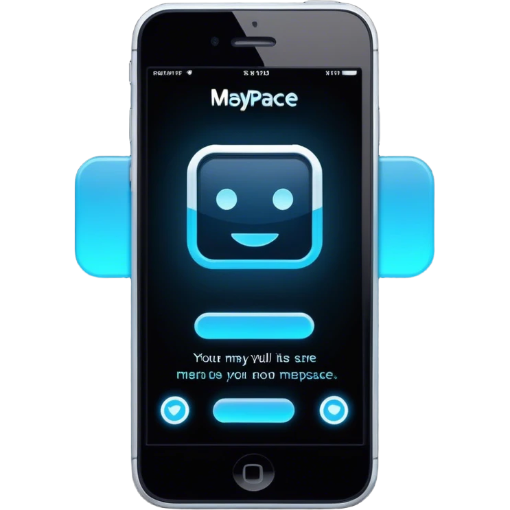 MySpace app emoji