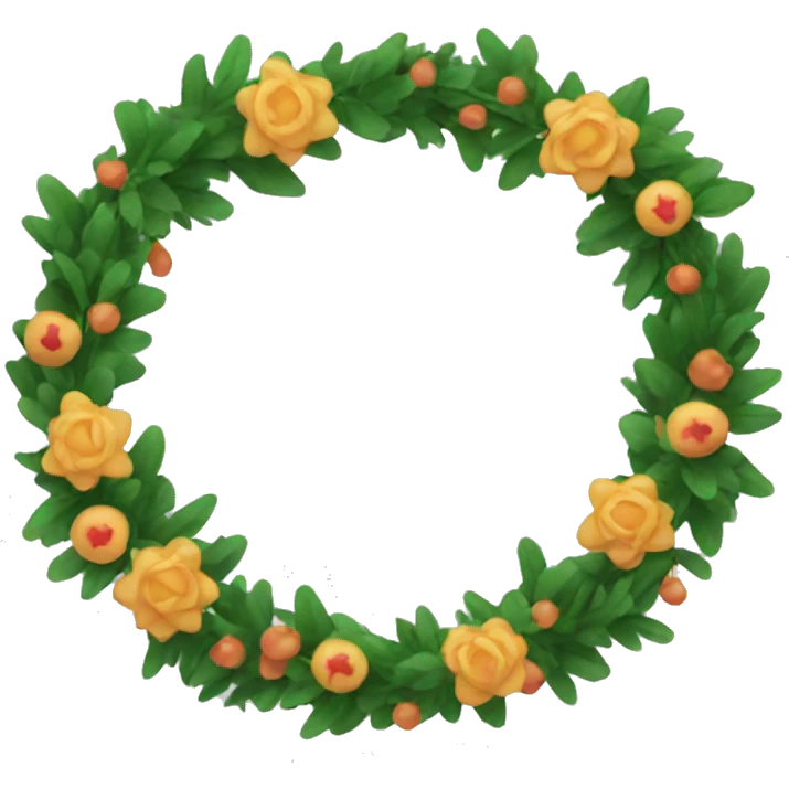 Garland emoji