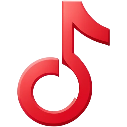 TikTok logo emoji