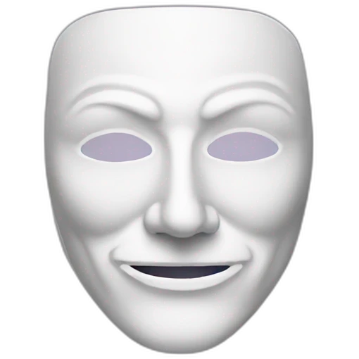 Anonymous mask emoji