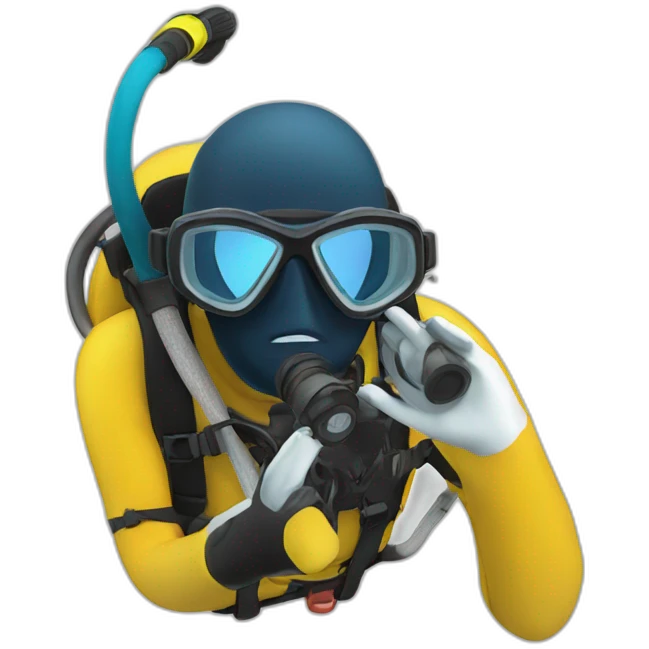 Scuba dive emoji