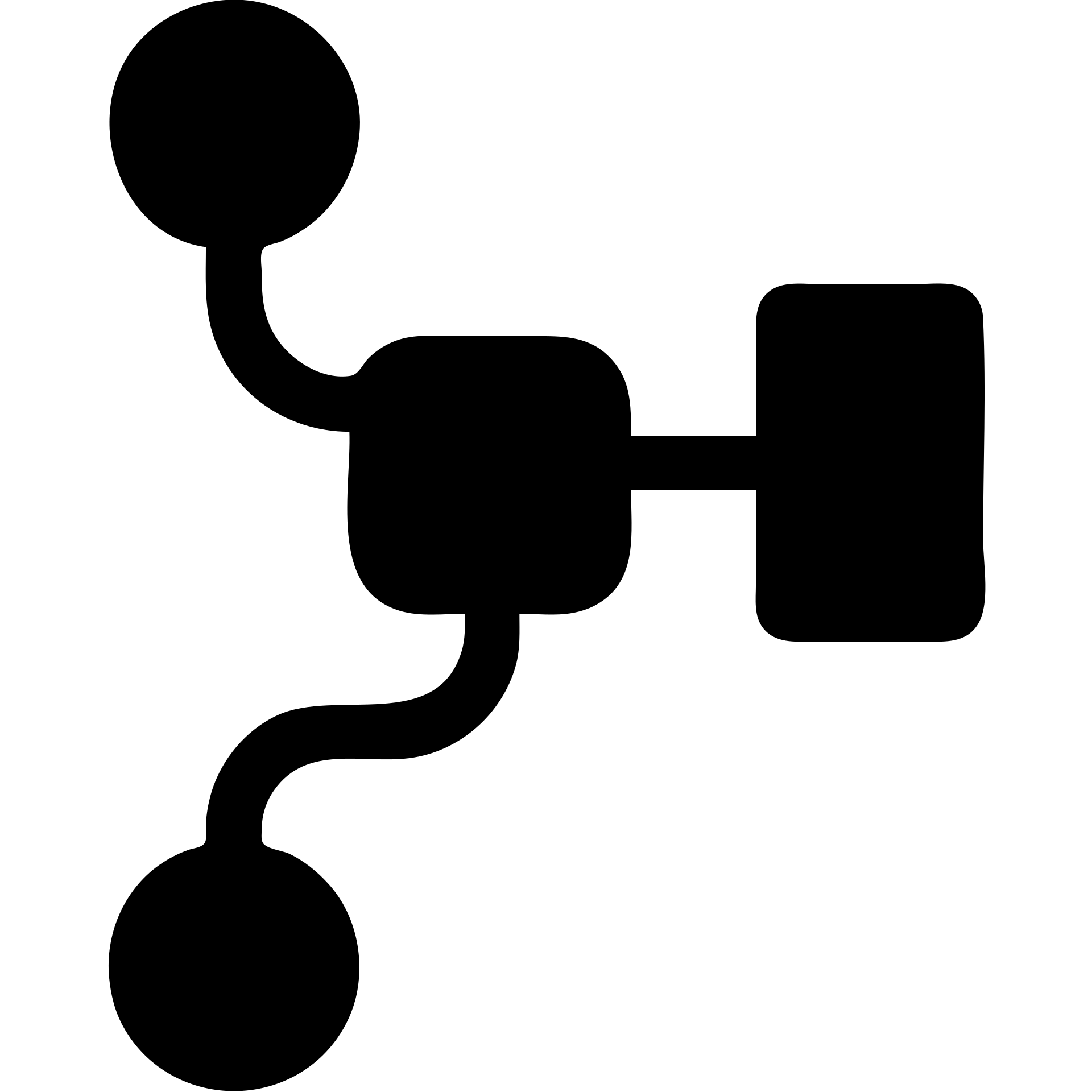 A simplified observability trace with connected nodes showing data flow path through microservices emoji