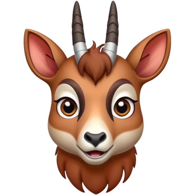 A gassy antelope emoji