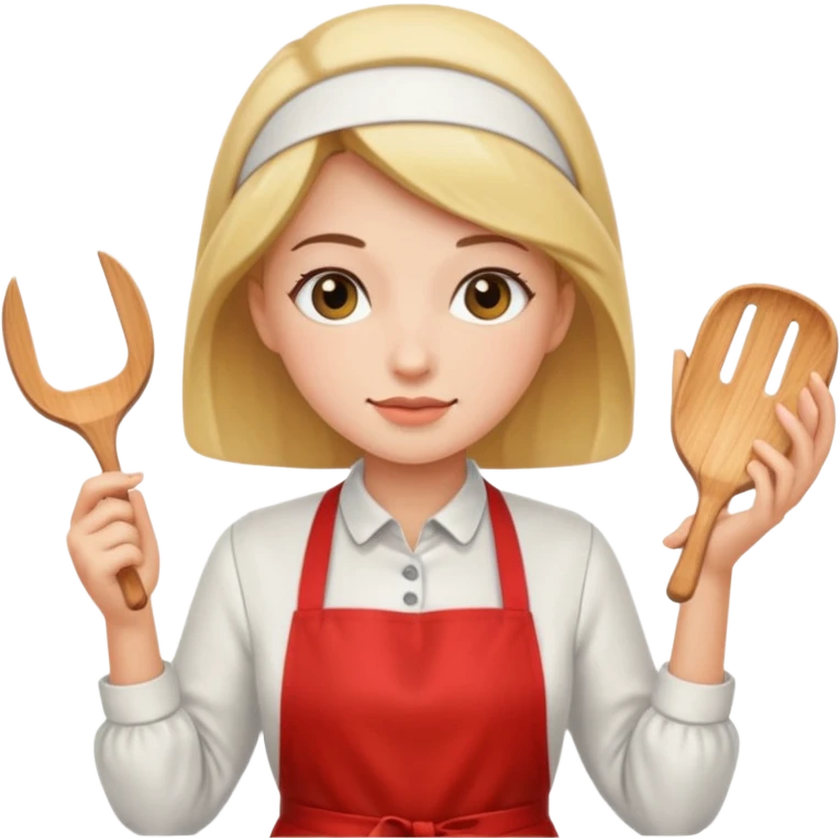 woman with apron emoji