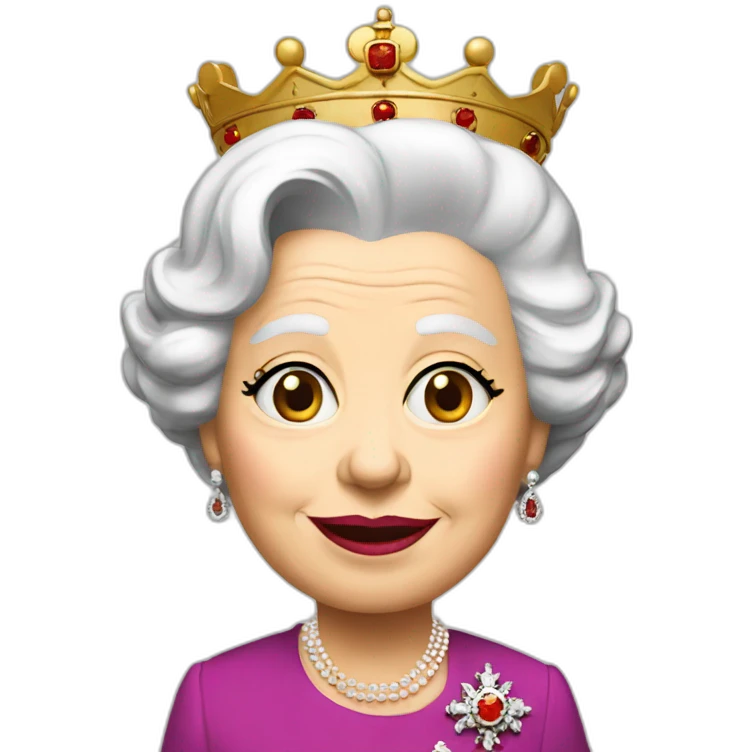 Queen elizabeth communist emoji