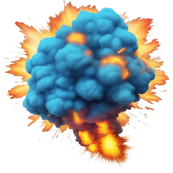 Exploding effects ￼￼ emoji