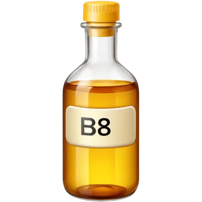 Vitamin b9 in a bottle emoji